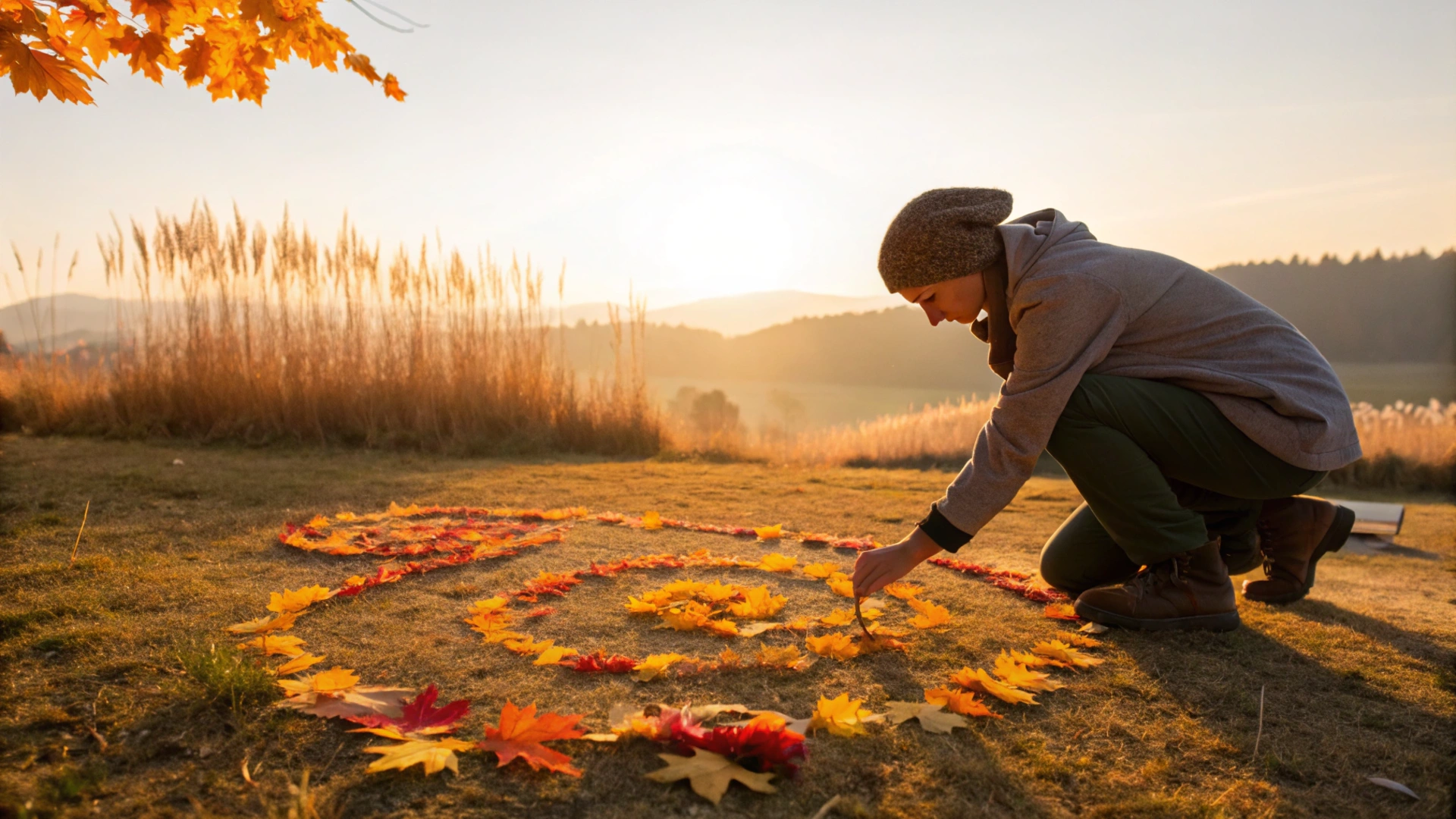 Leaf Art Creation