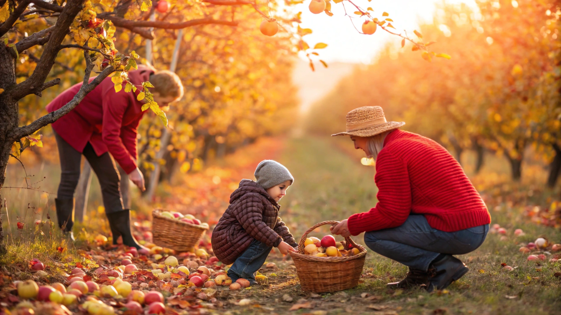 Orchard Apple Picking