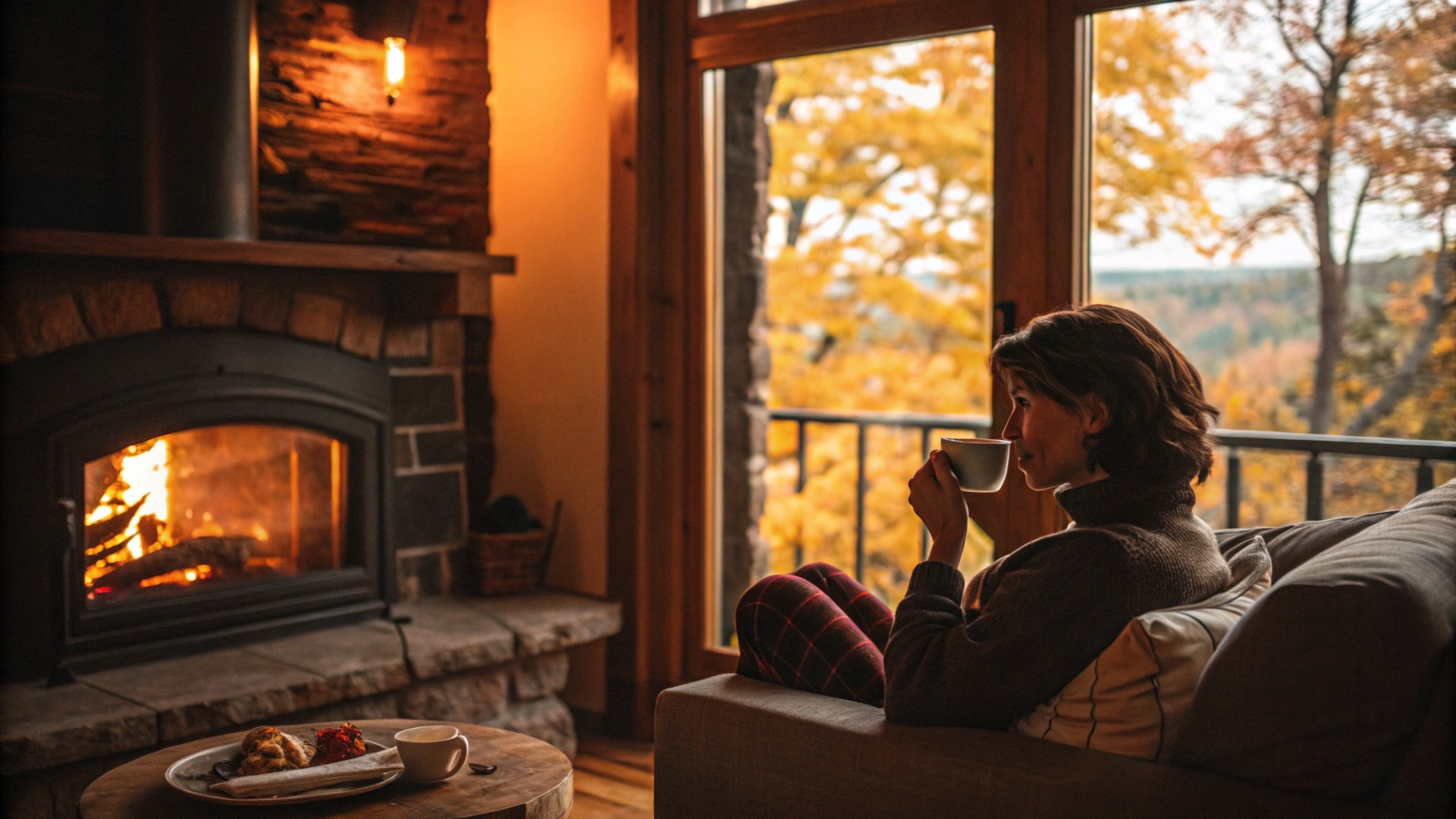 Fireside Cocoa Evening
