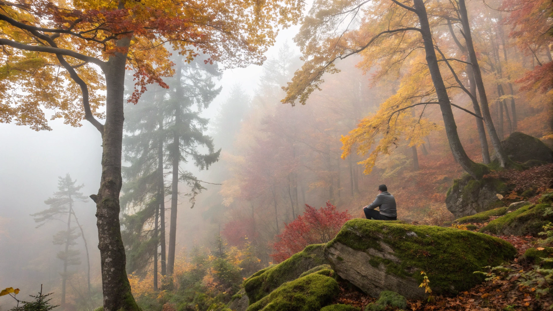 Misty Forest Serenity