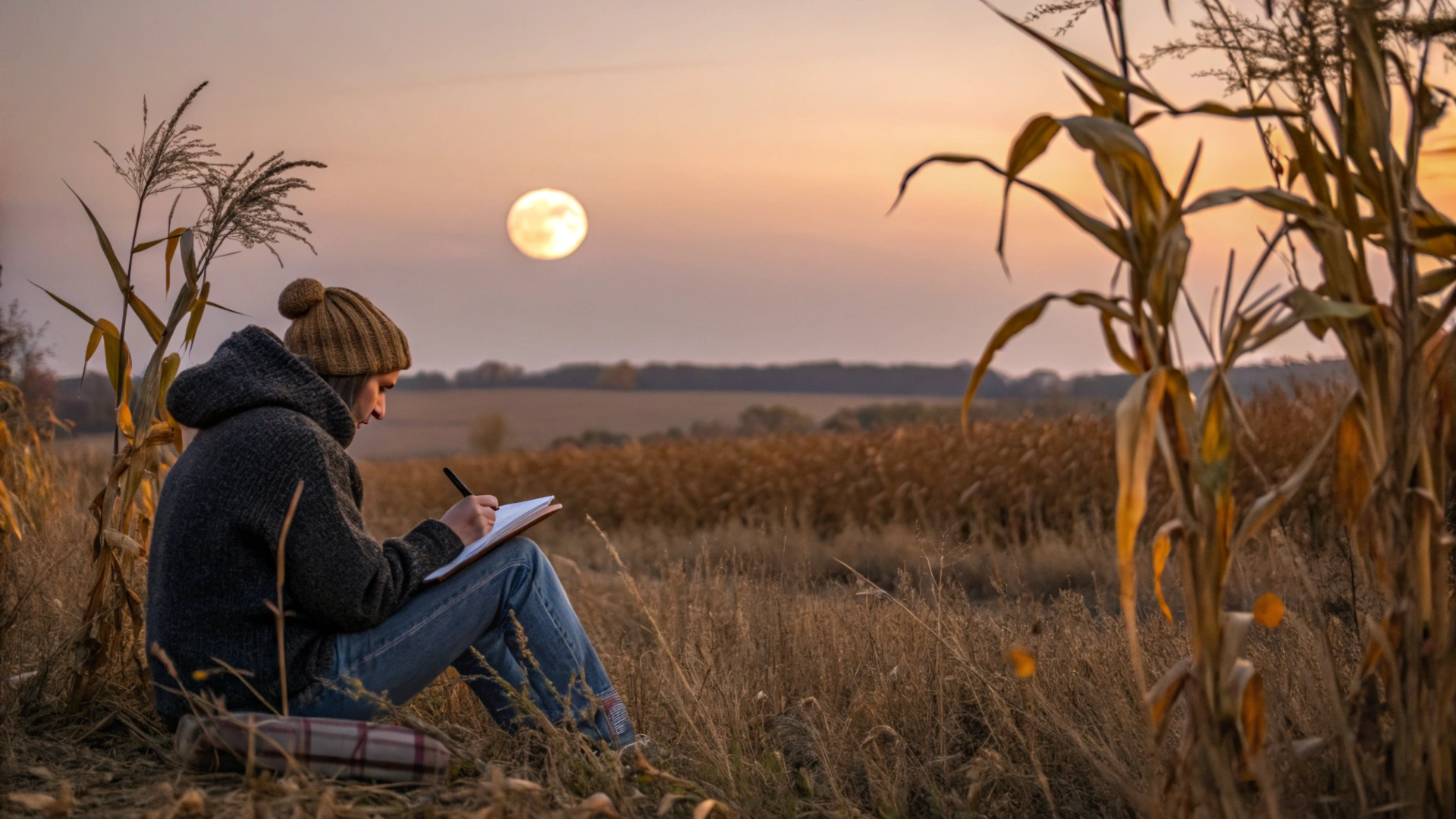 Harvest Moon Contemplation