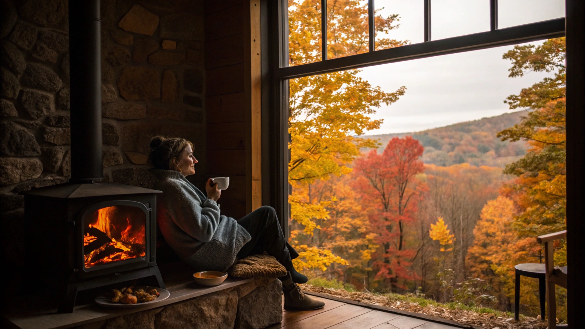 Fireside Cozy Pause