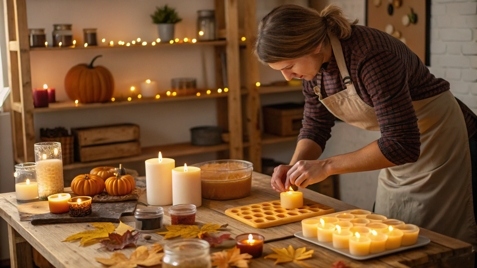 Autumn Indoor Candle Workshop