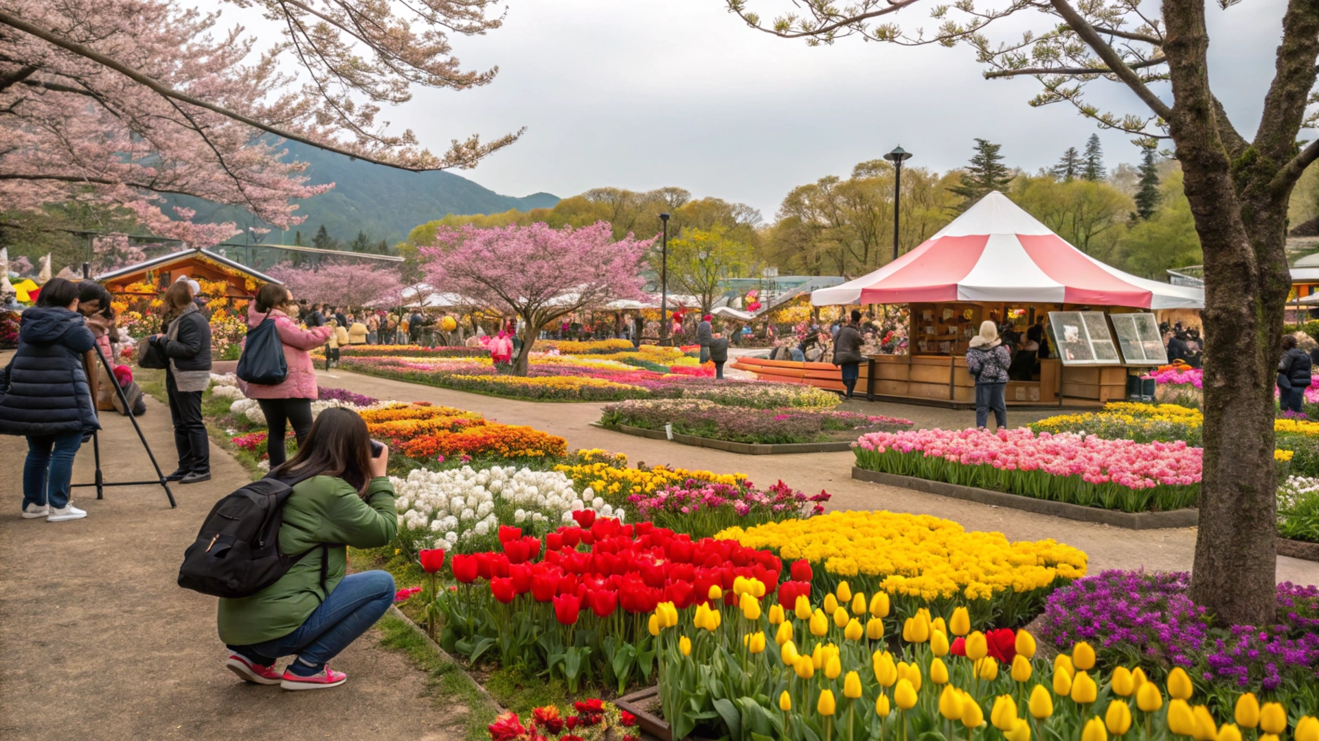 Spring Outdoor Flower Festival