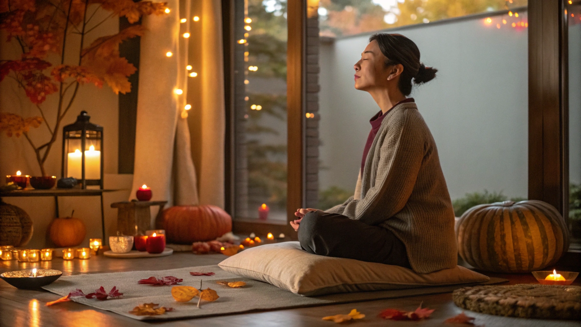 Autumn Indoor Meditation Session
