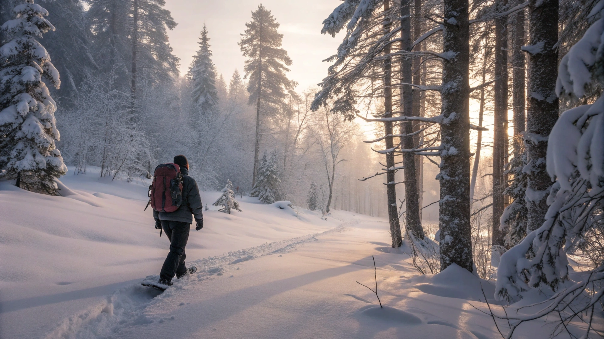 Winter Snowshoeing Trek