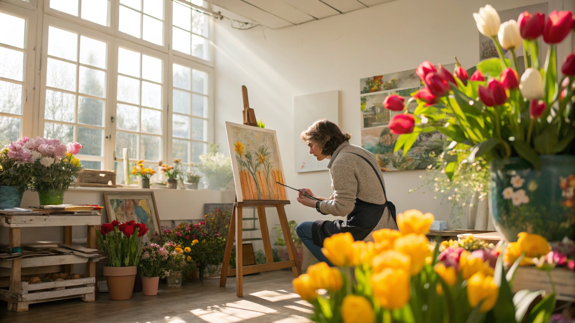 Spring Indoor Art Class