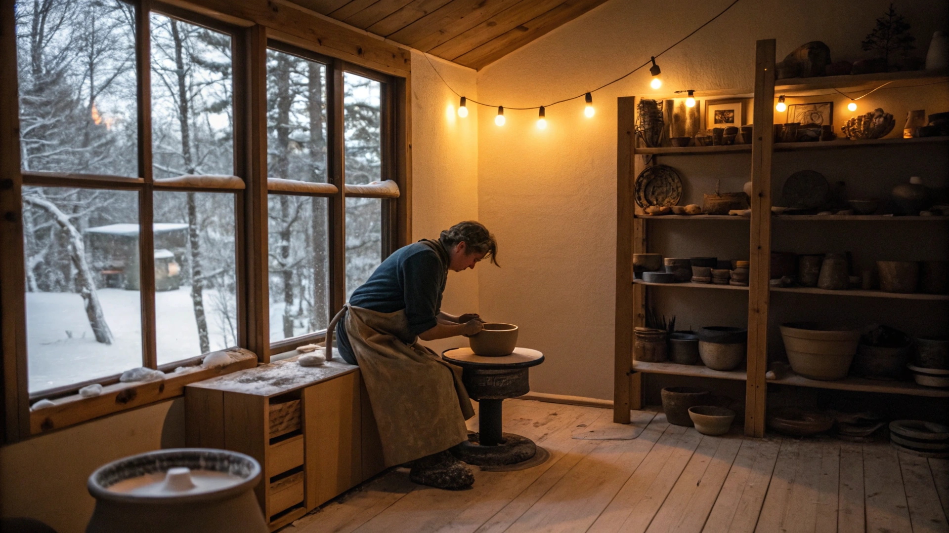 Winter Indoor Pottery Class