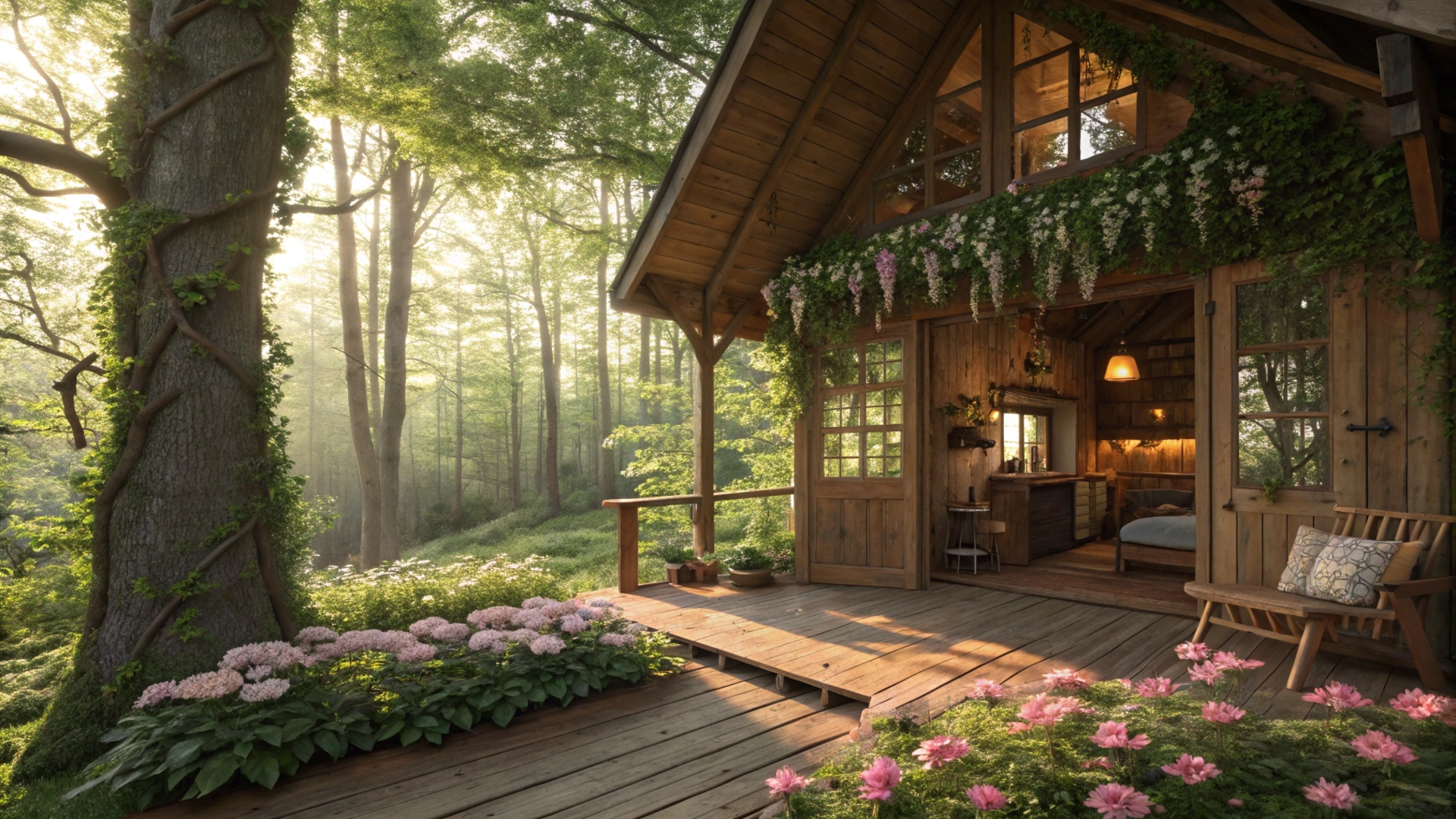 Spring Treehouse Stay