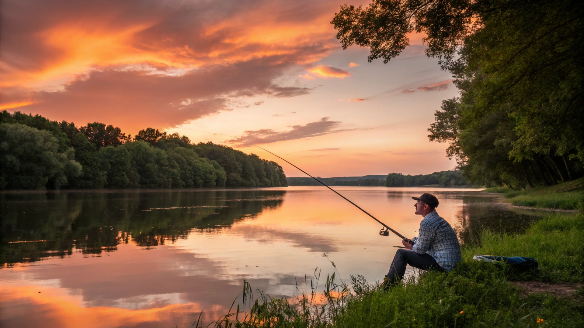 Summer Lake Fishing Trip