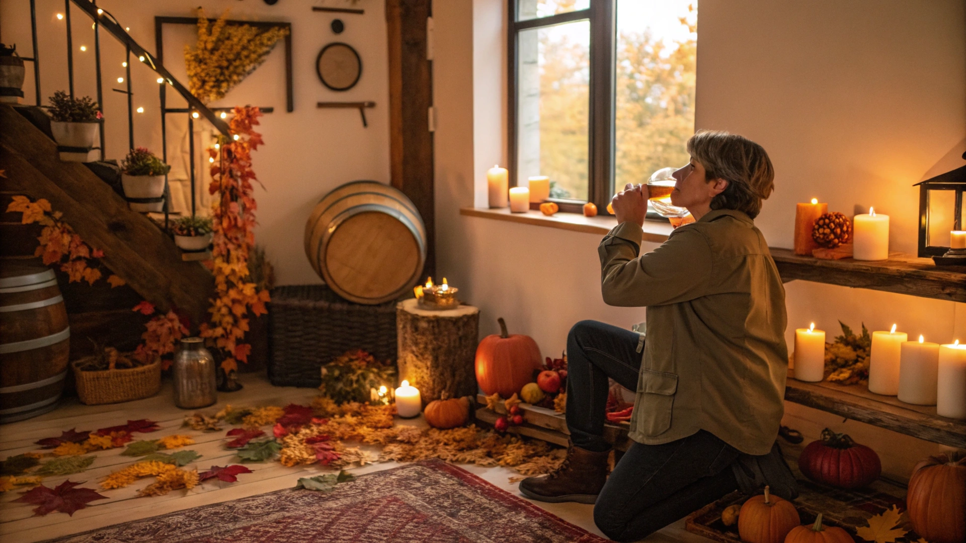 Autumn Indoor Cider Tasting