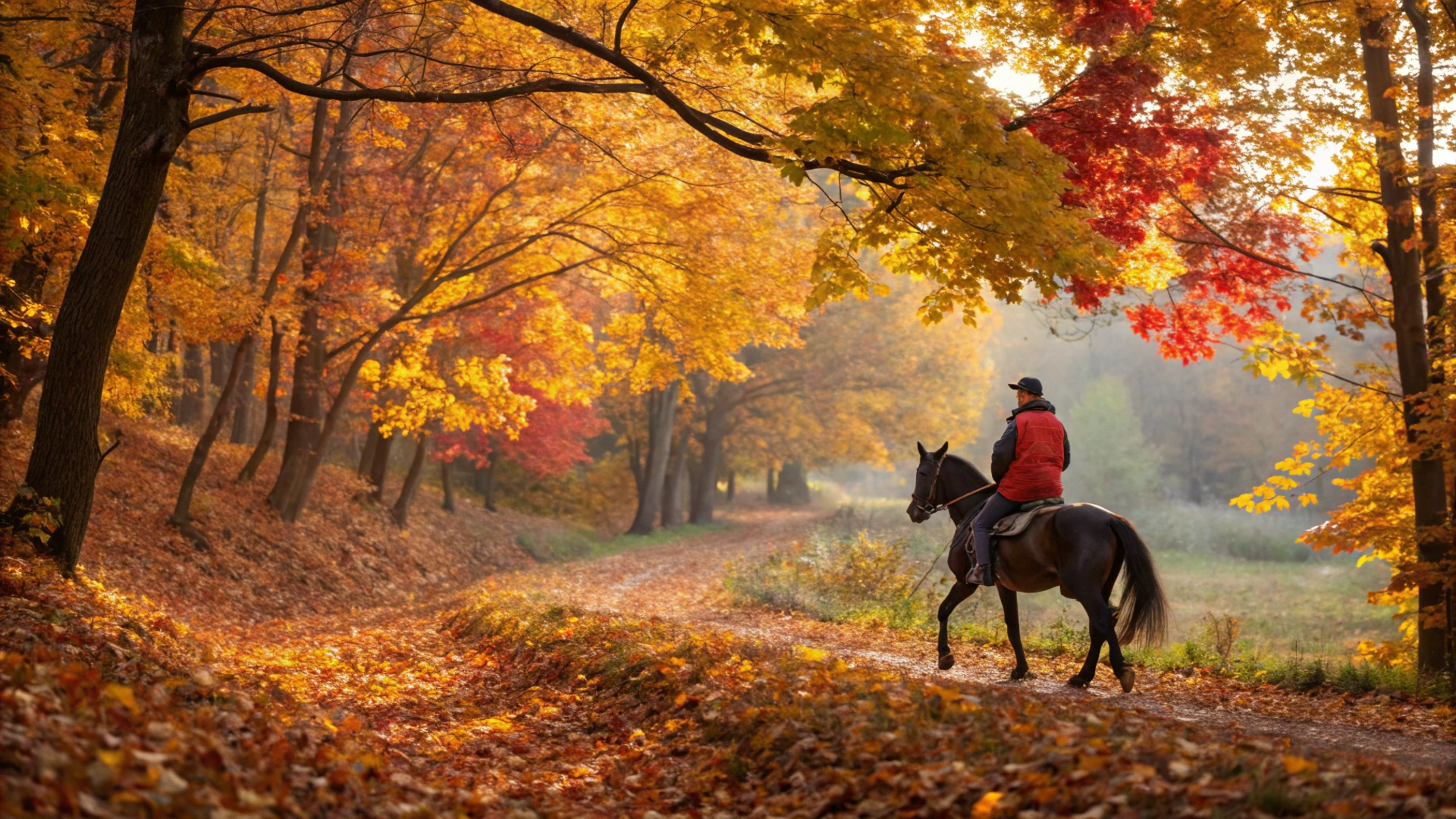 Autumn Horseback Riding