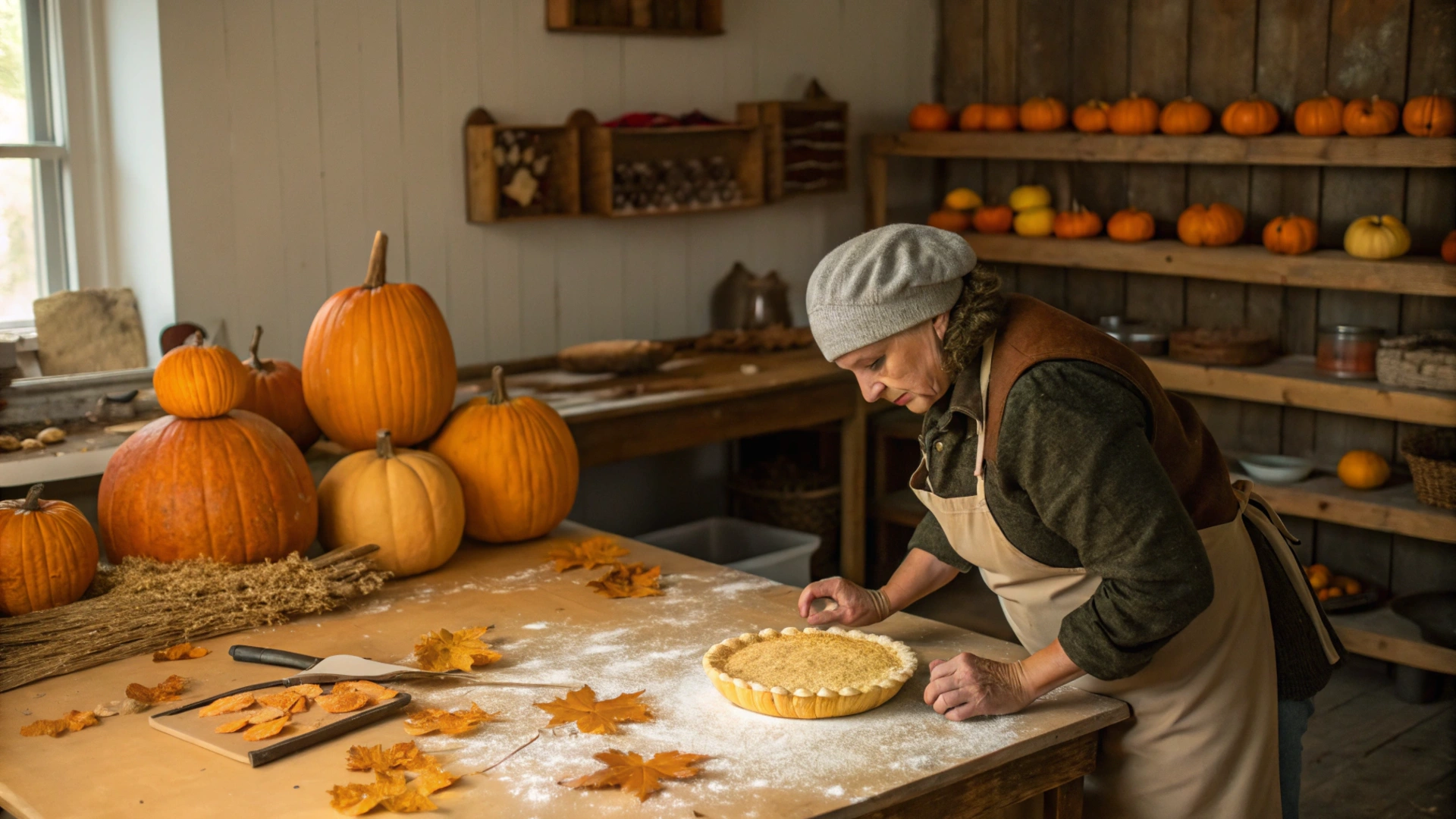 Cozy Autumn Indoor Baking Workshop