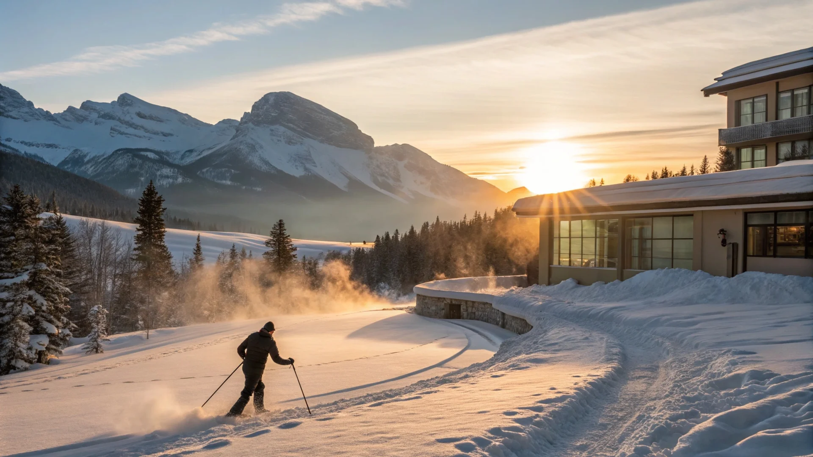 Luxury Skiing and Spa Retreat
