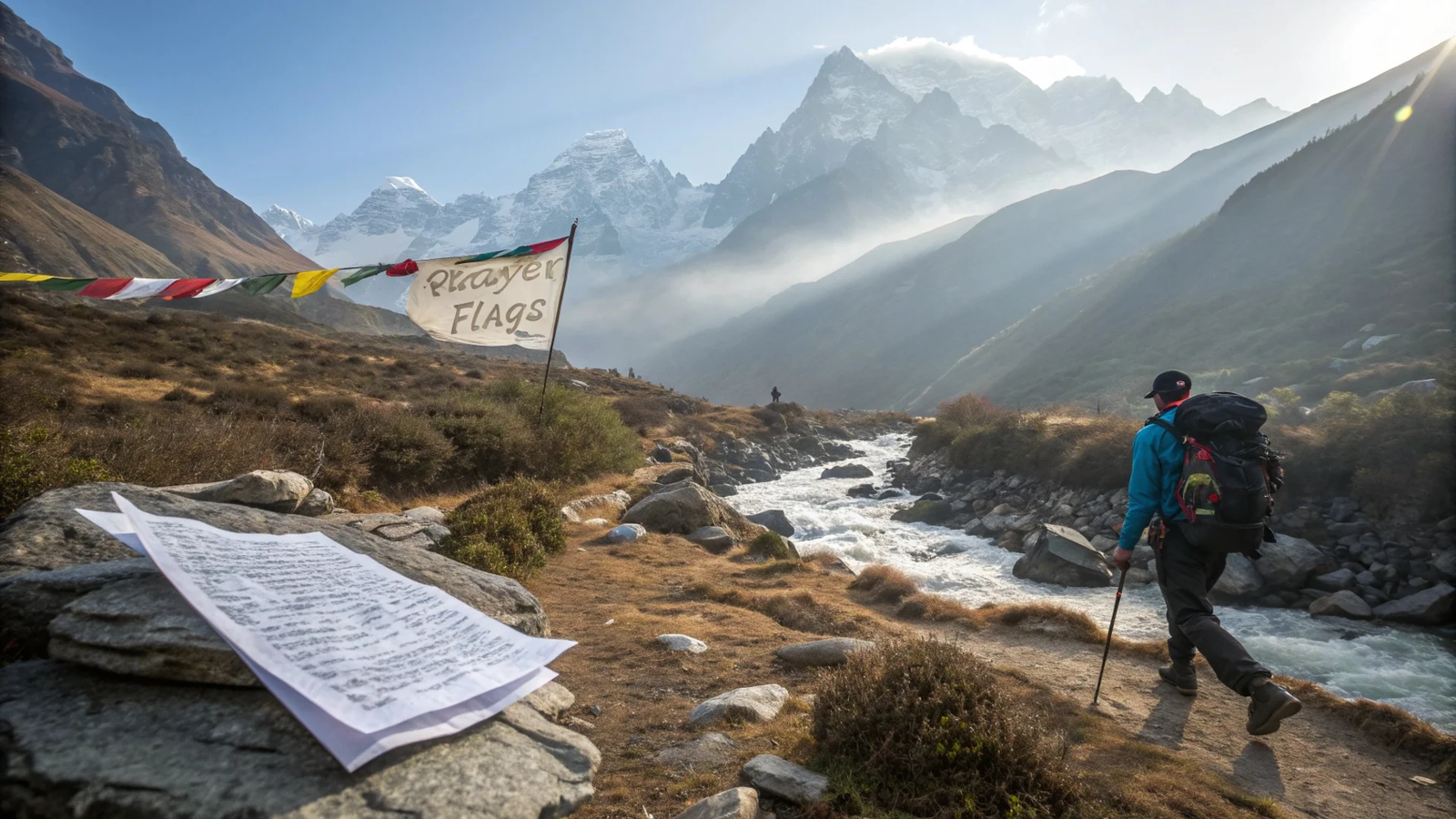 Hiking and Calligraphy