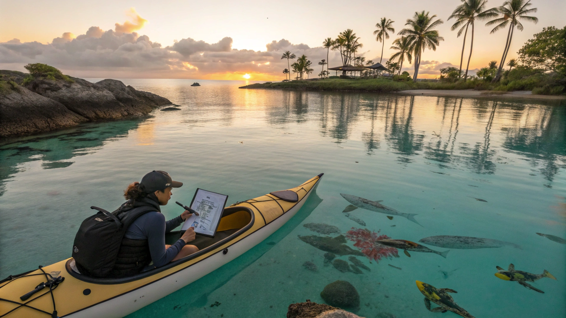 Luxury Coastal Kayaking and Nature Sketching Retreat