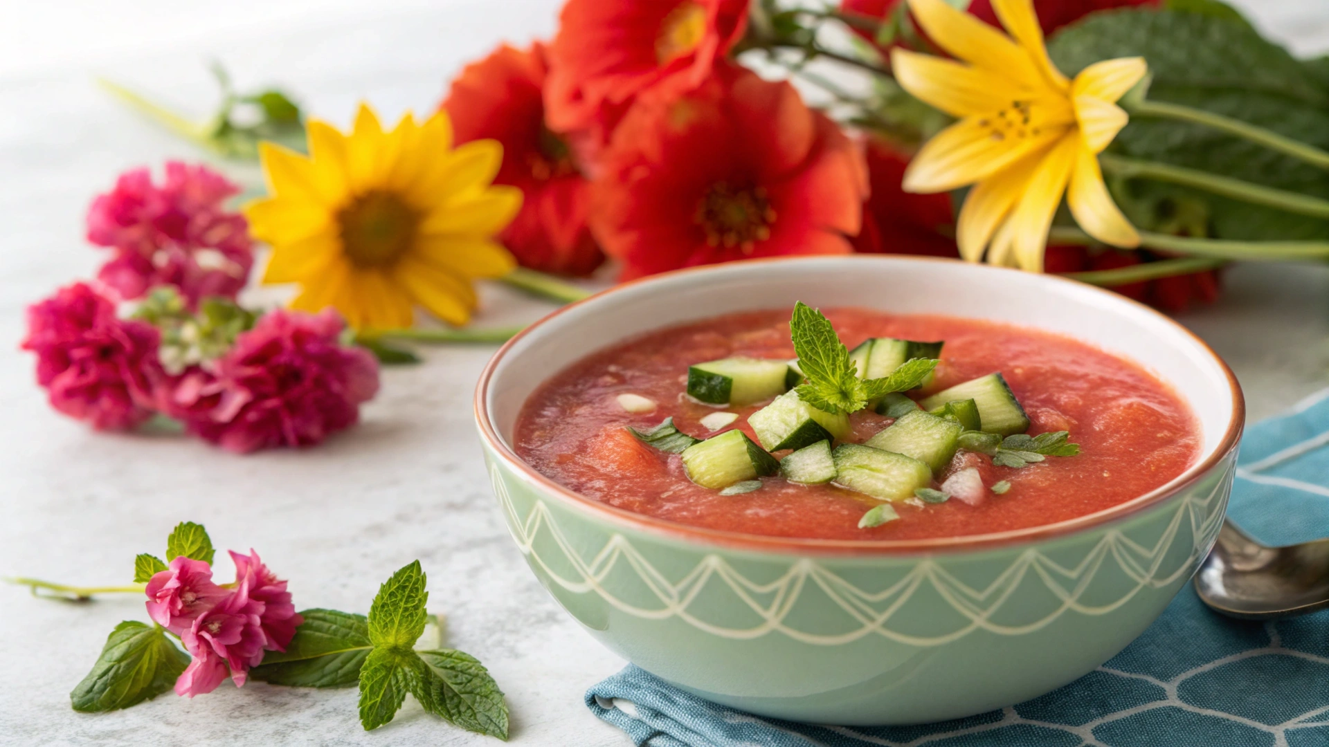 Summer Watermelon Gazpacho