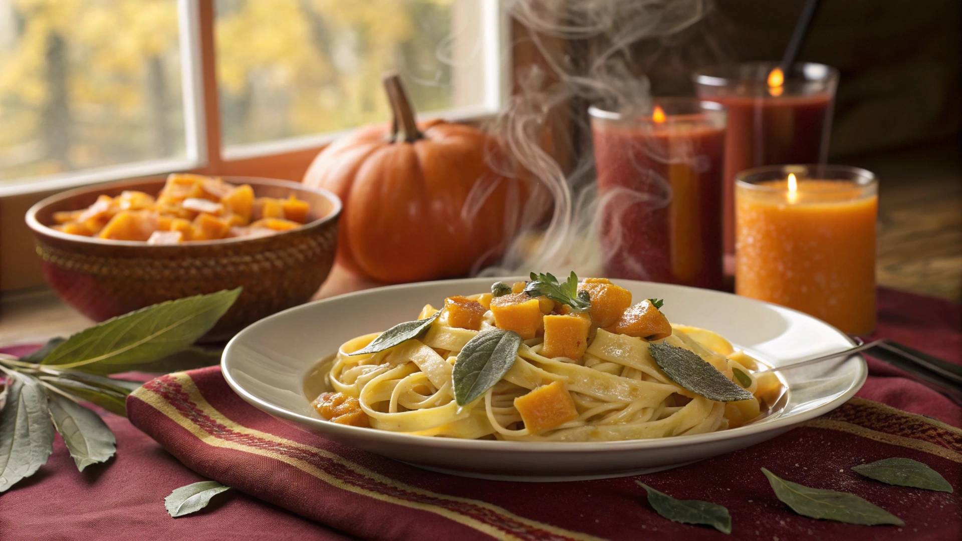 Autumn Butternut Squash Pasta