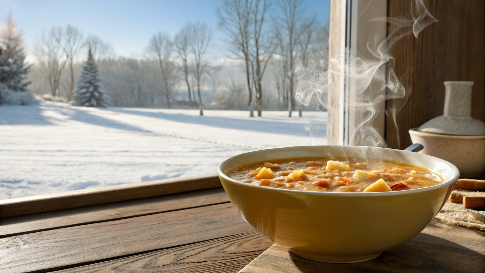 Winter Roasted Parsnip Stew