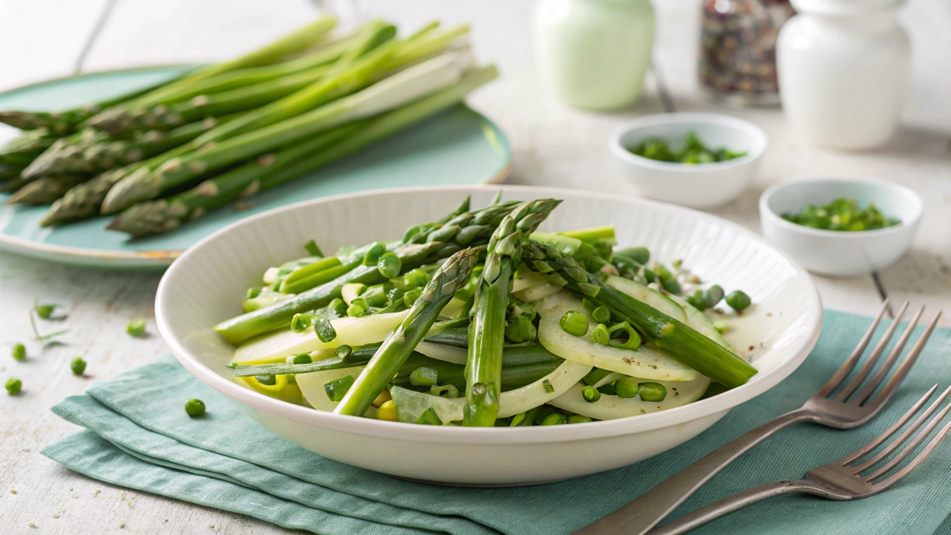 Spring Chive Asparagus Salad