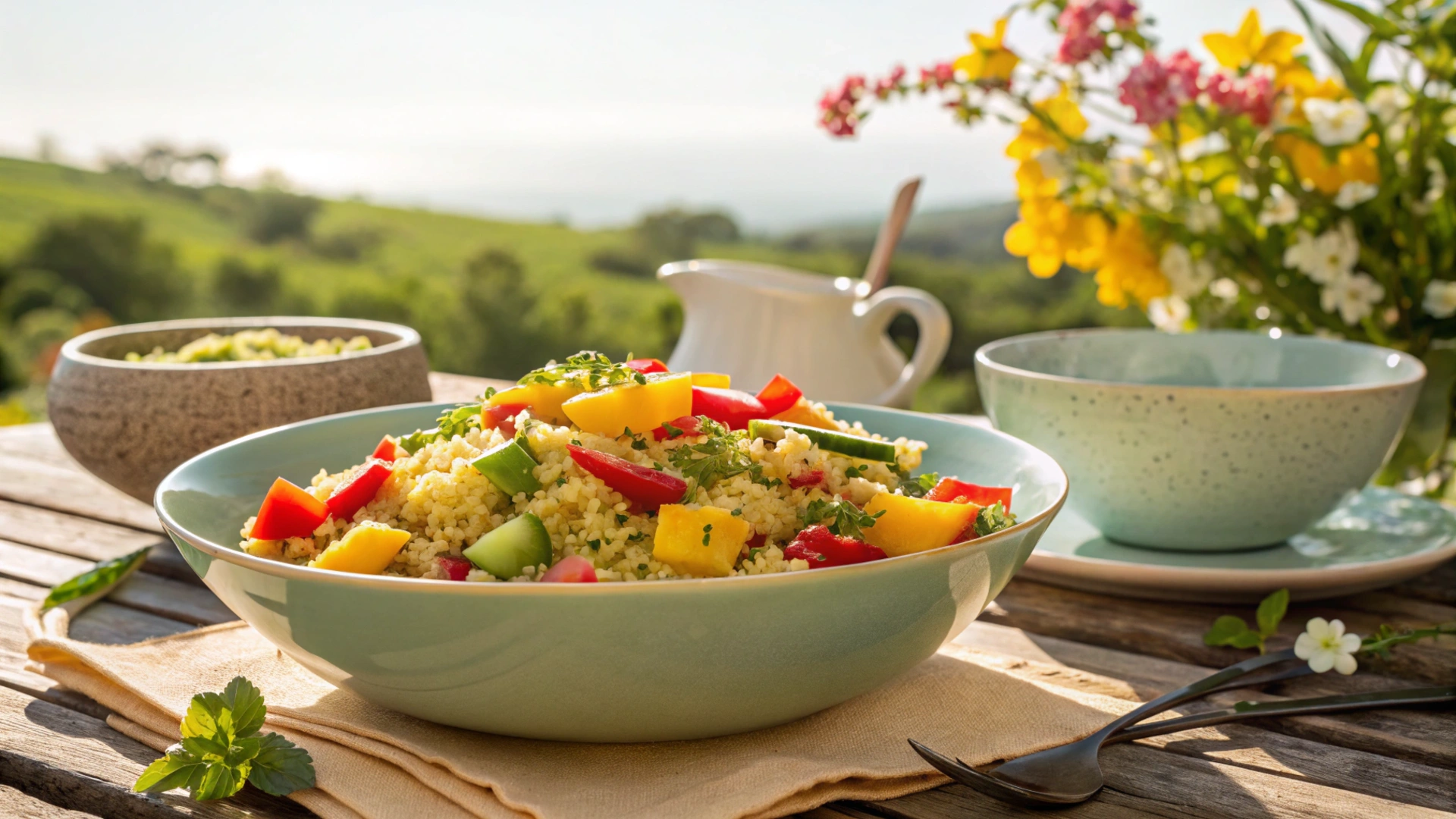 Summer Mango Quinoa Salad