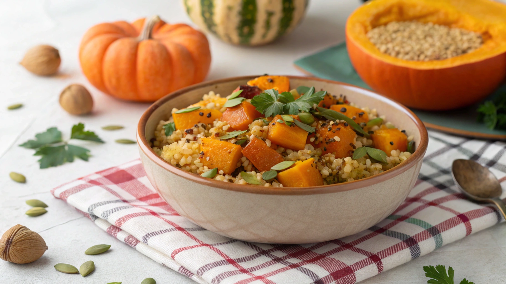 Autumn Squash Quinoa Bowl