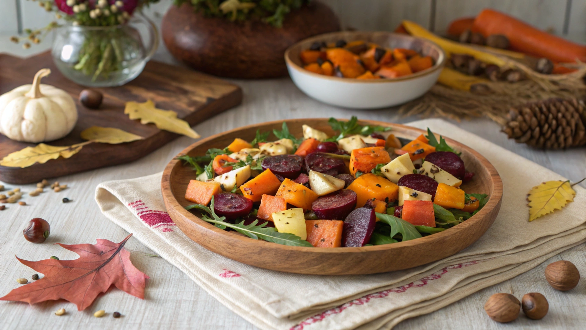 Autumn Roasted Root Salad
