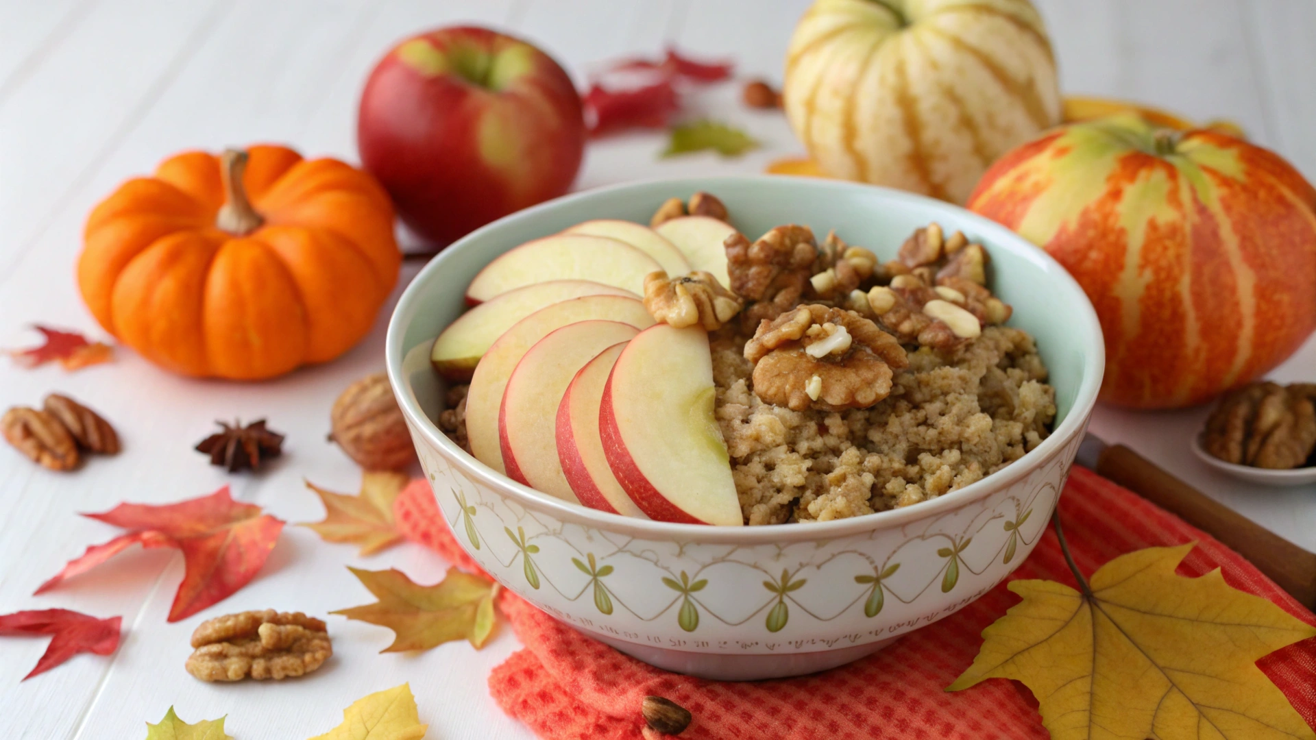 Autumn Apple Quinoa Bowl
