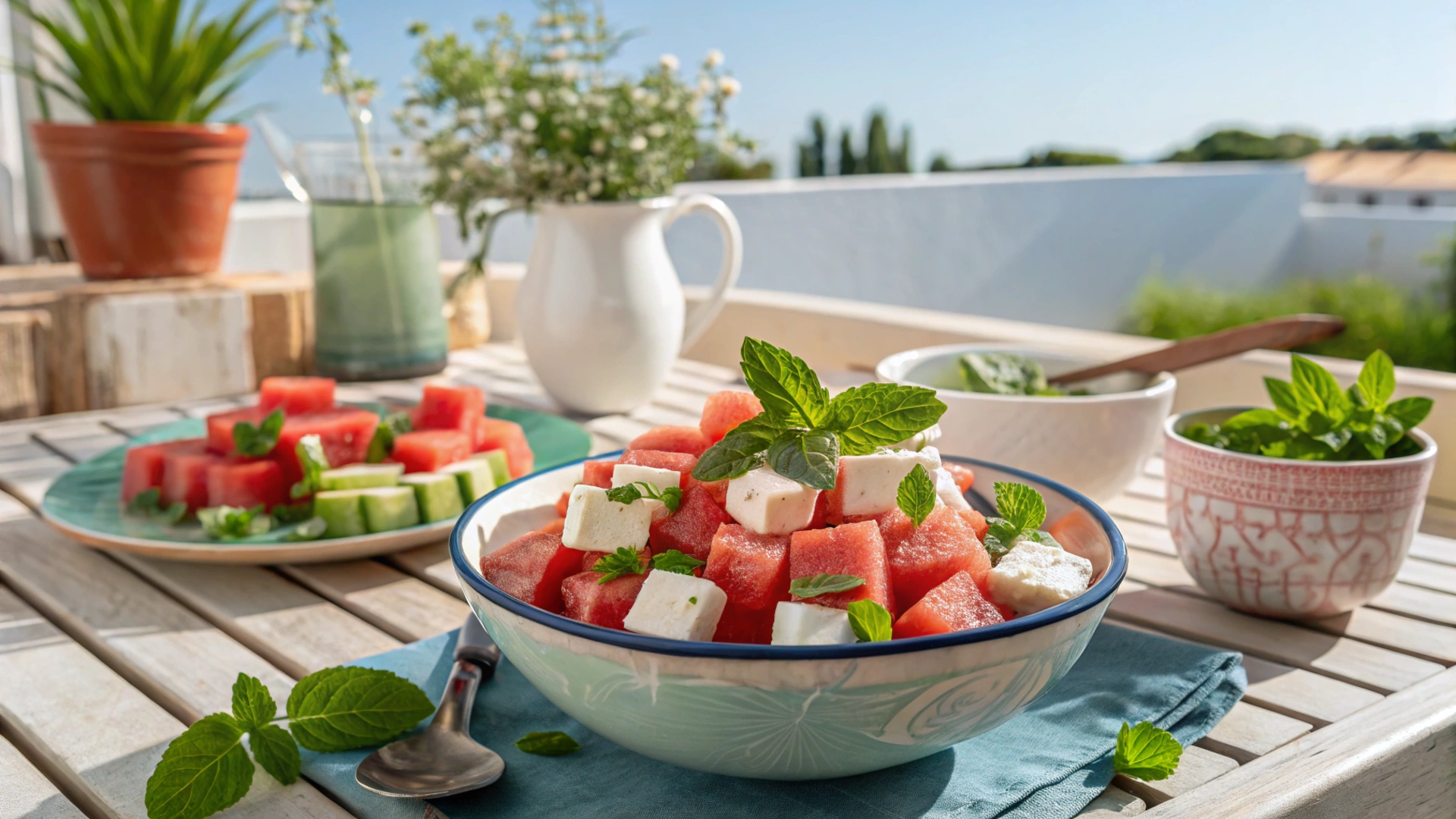 Summer Watermelon Feta Salad