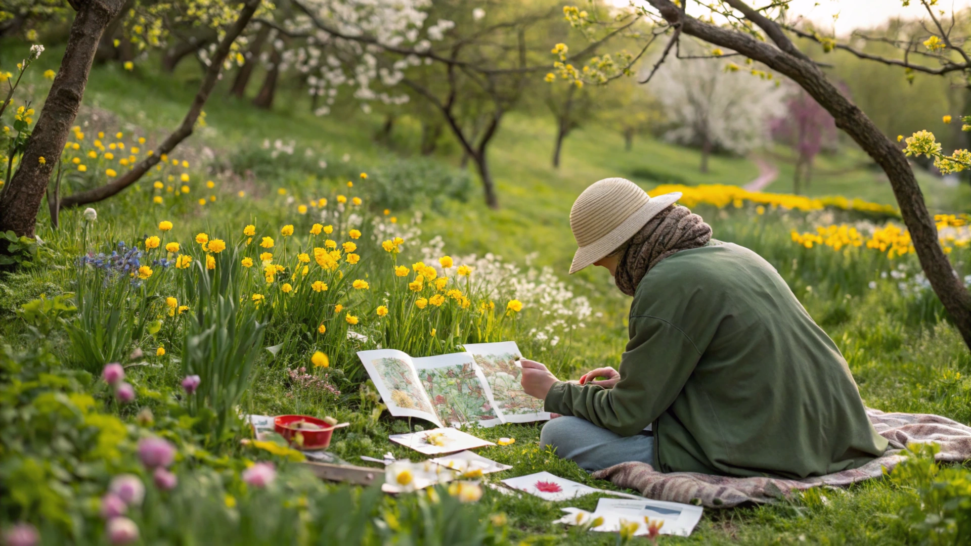 Spring Watercolor Nature Cards