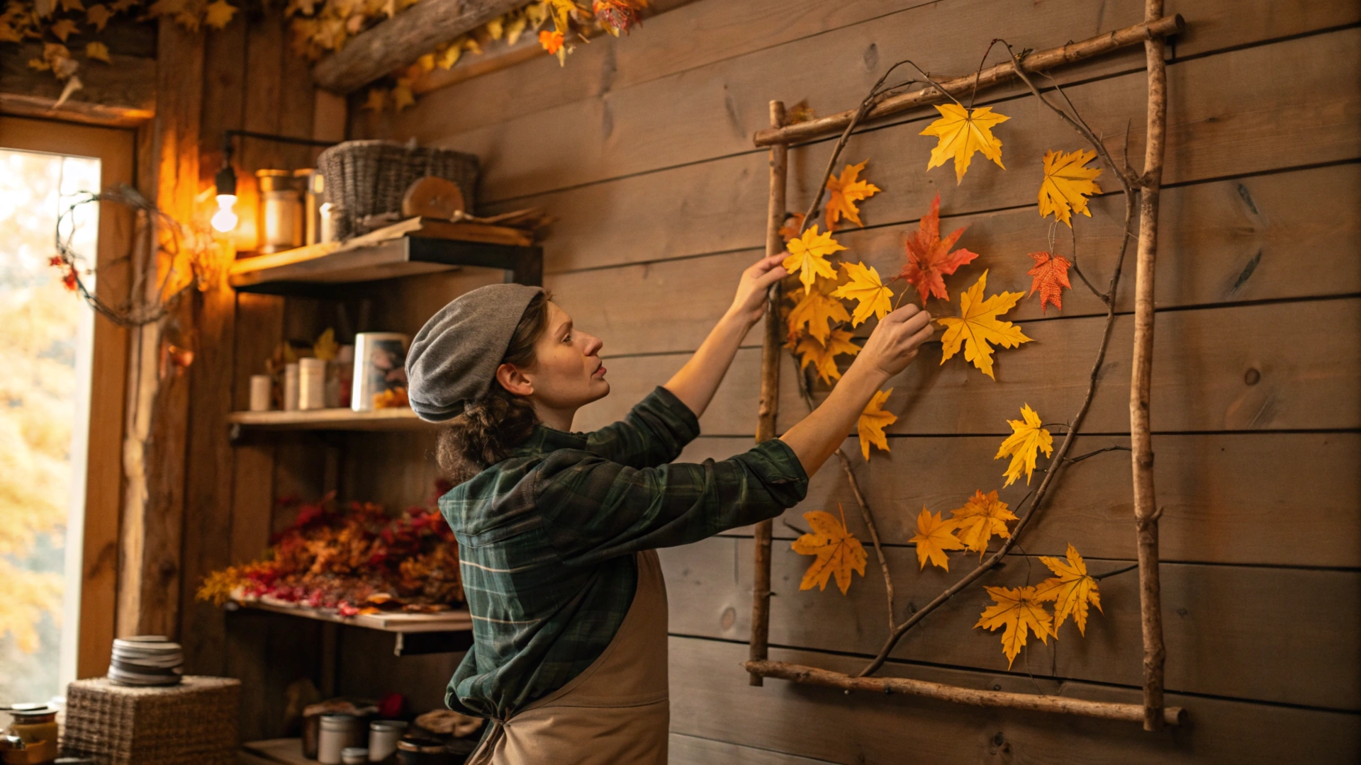 Autumn Twig Wall Art