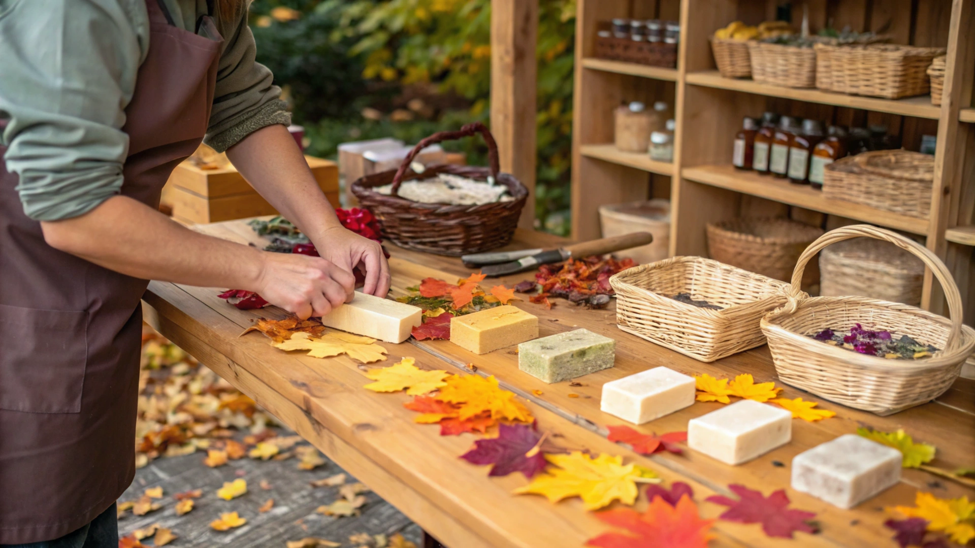 Autumn Handmade Soap Bars