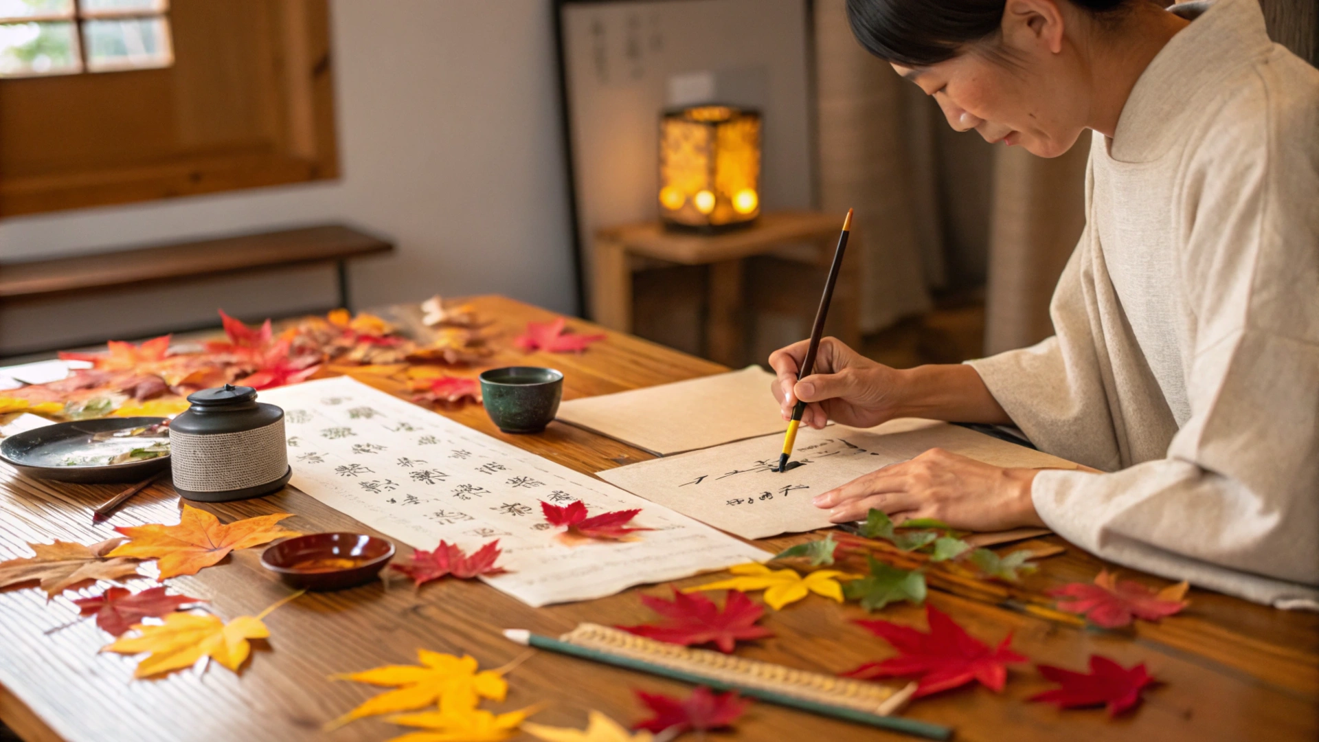 Autumn Calligraphy Workshop