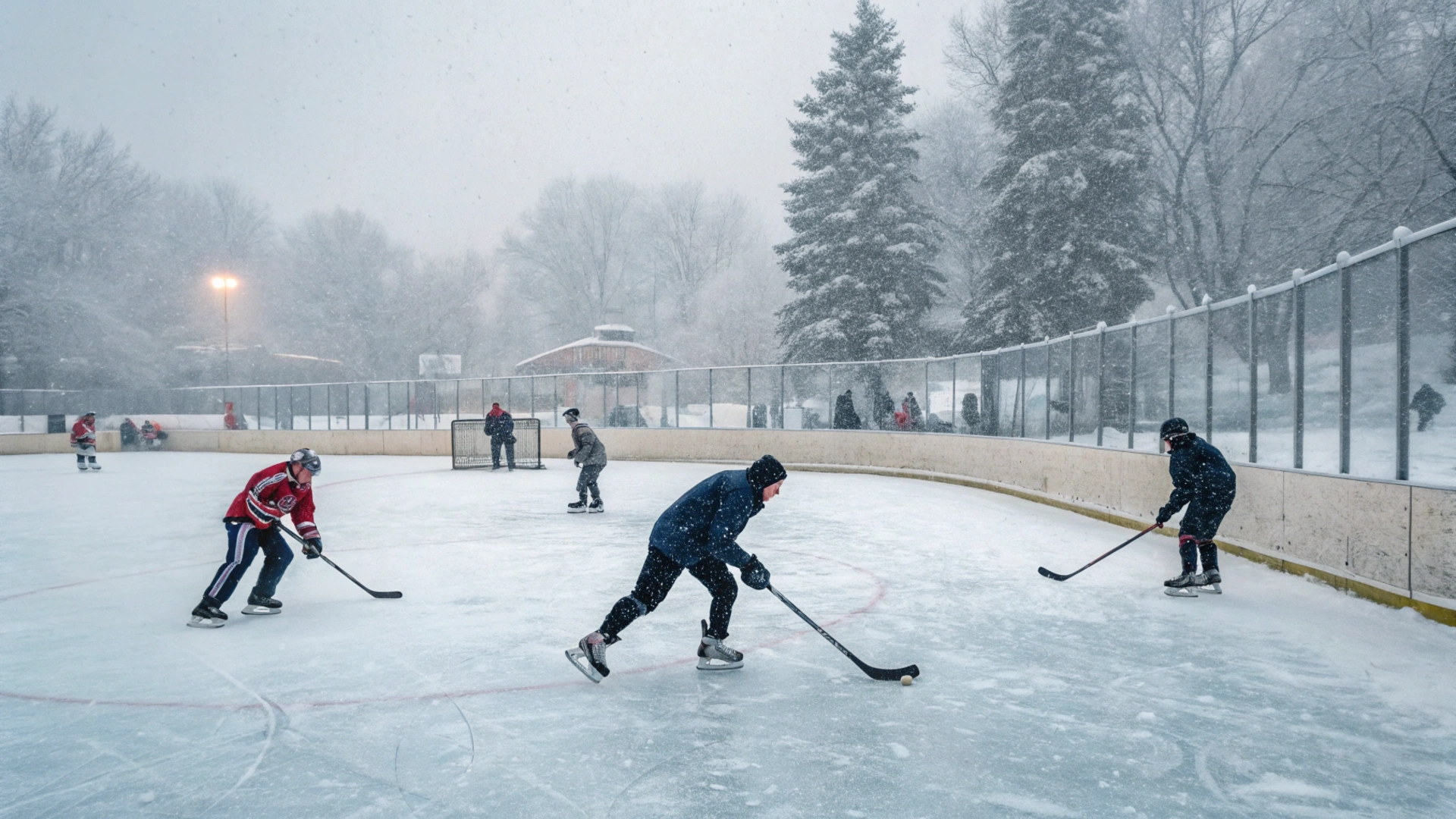 Winter Ice Hockey Technique Workshop