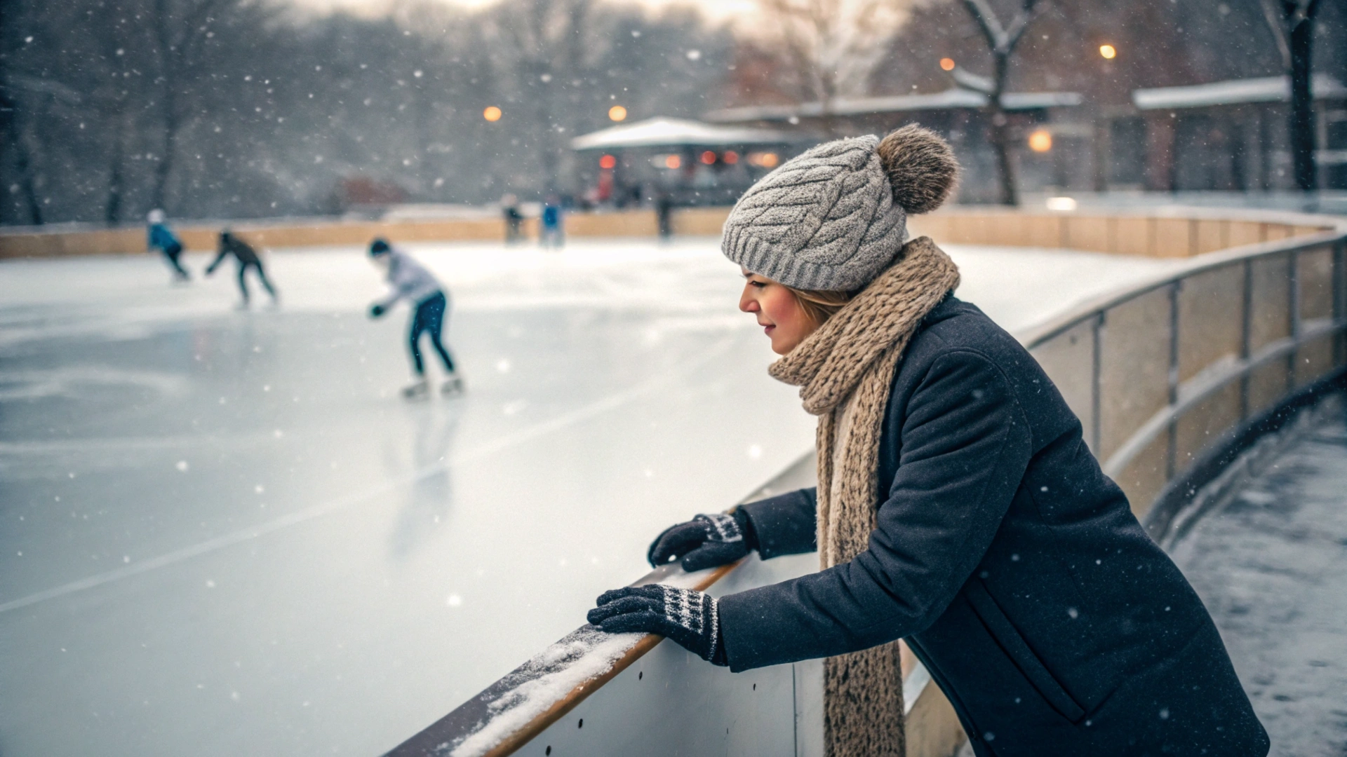 Winter Ice Skating Skill Class