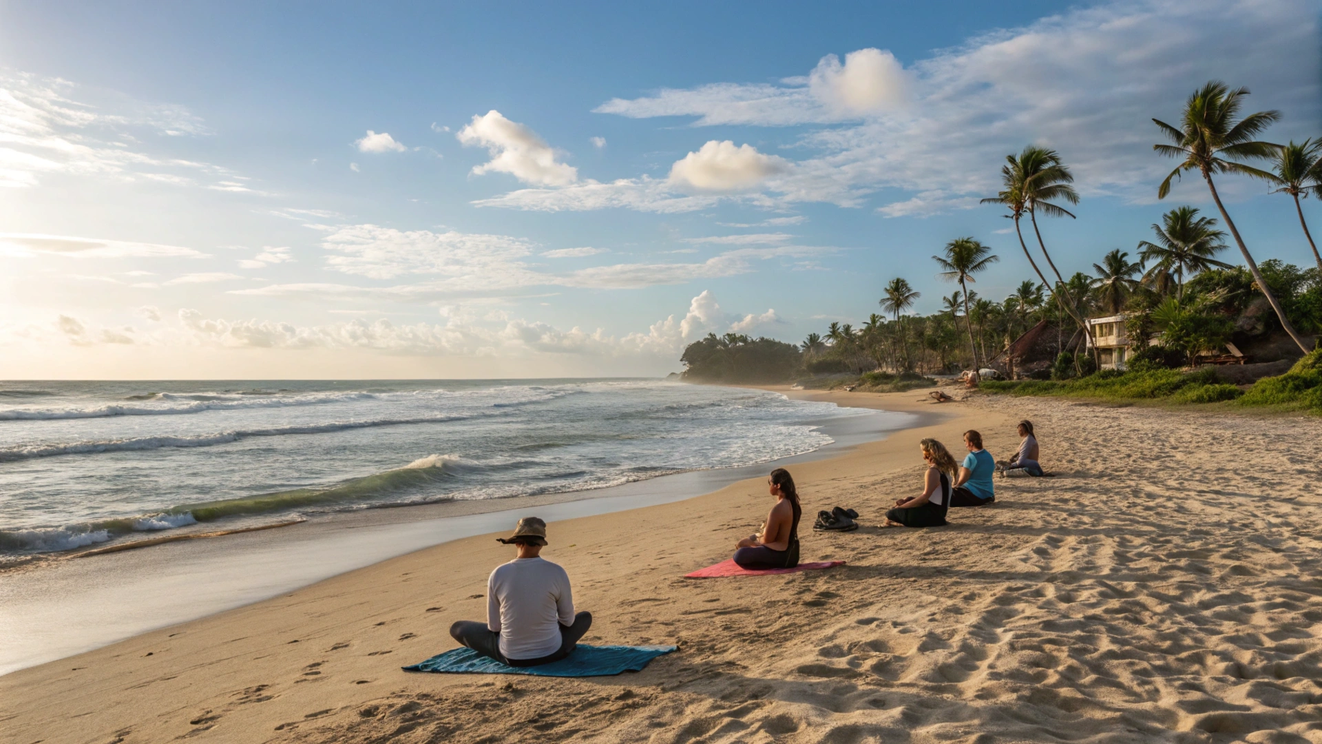 Summer Beach Yoga Training