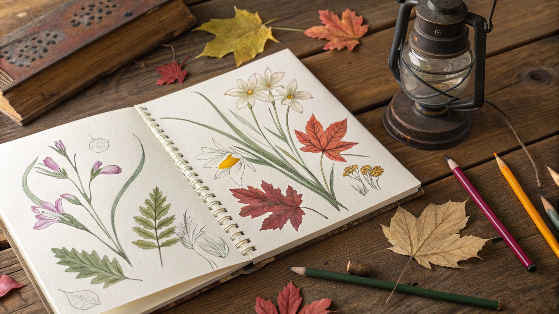 Seasonal Nature Sketching