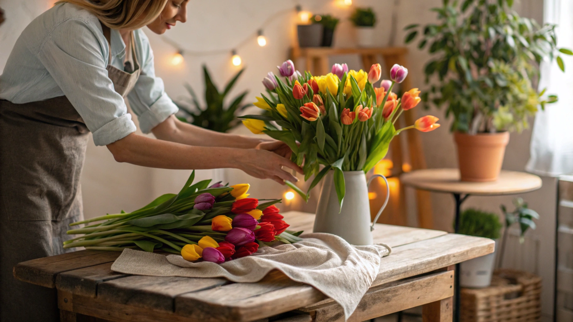 Spring Mindful Flower Arranging