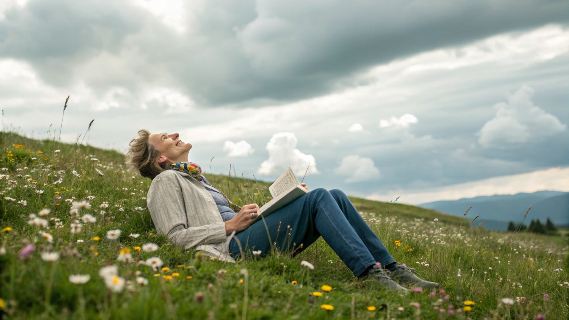 Spring Mindful Cloud Watching