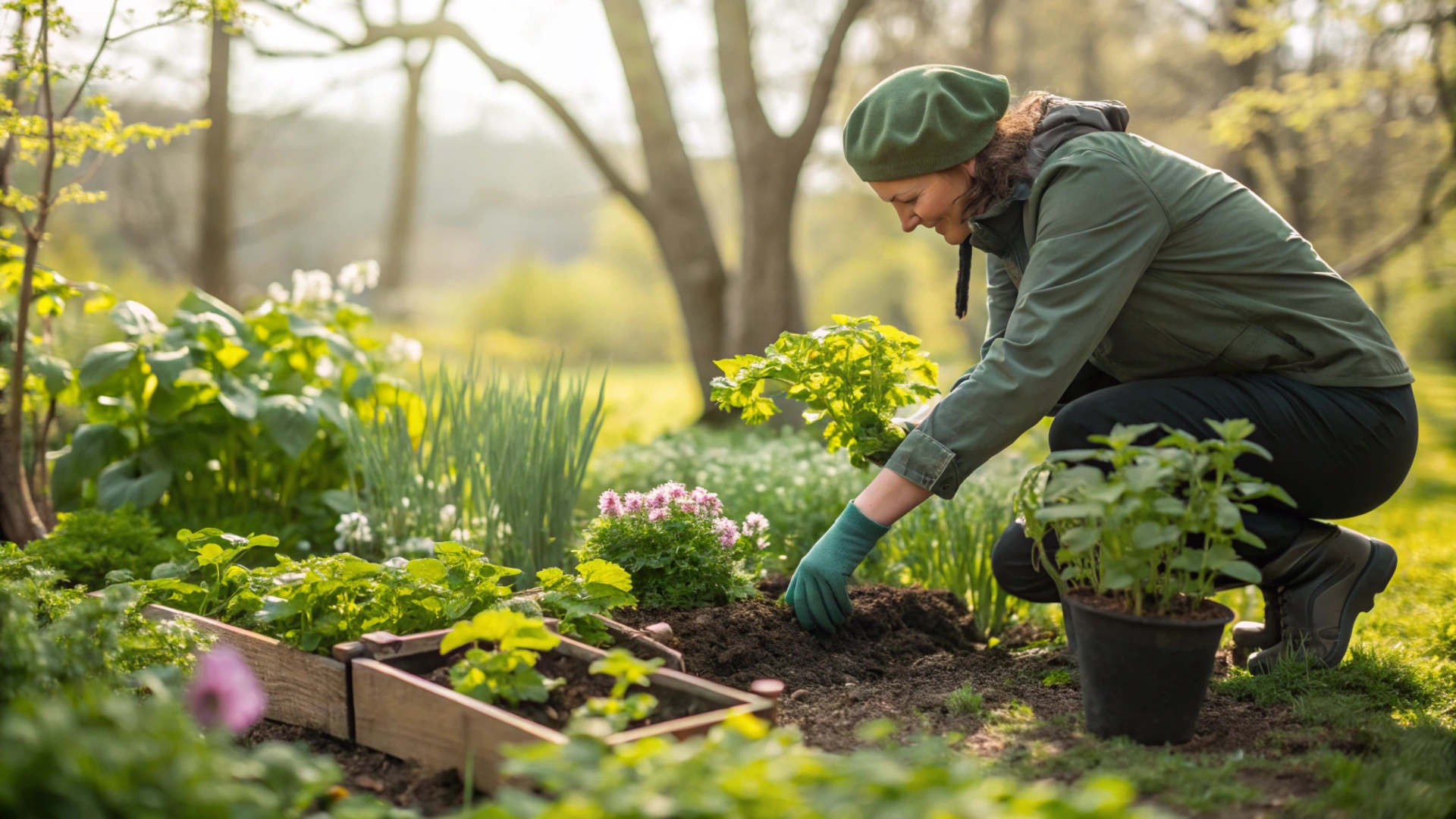 Spring Mindful Herb Planting