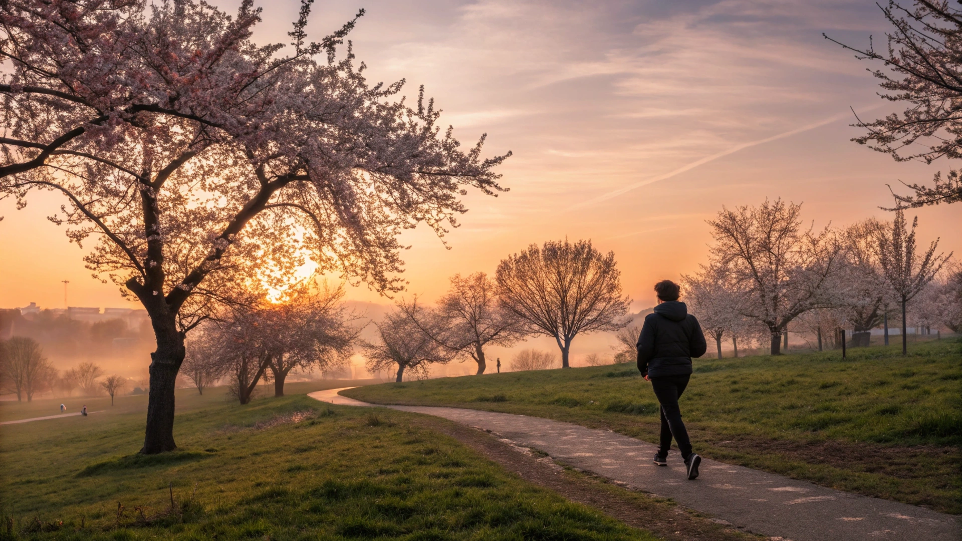 Spring Mindful Sunrise Walk