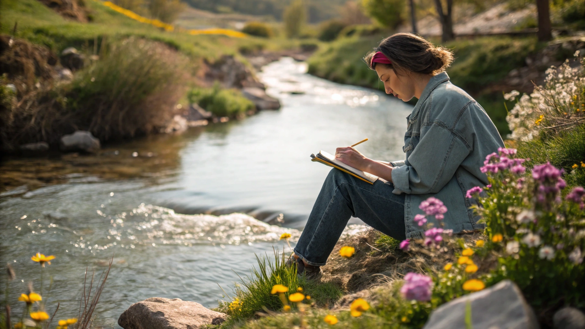 Spring Mindful Stream Listening