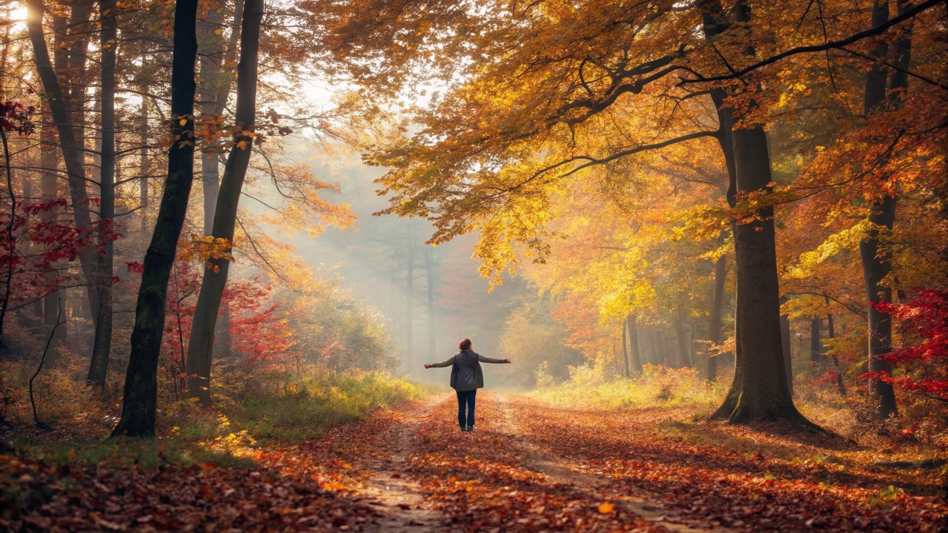 Autumn Mindful Forest Bathing