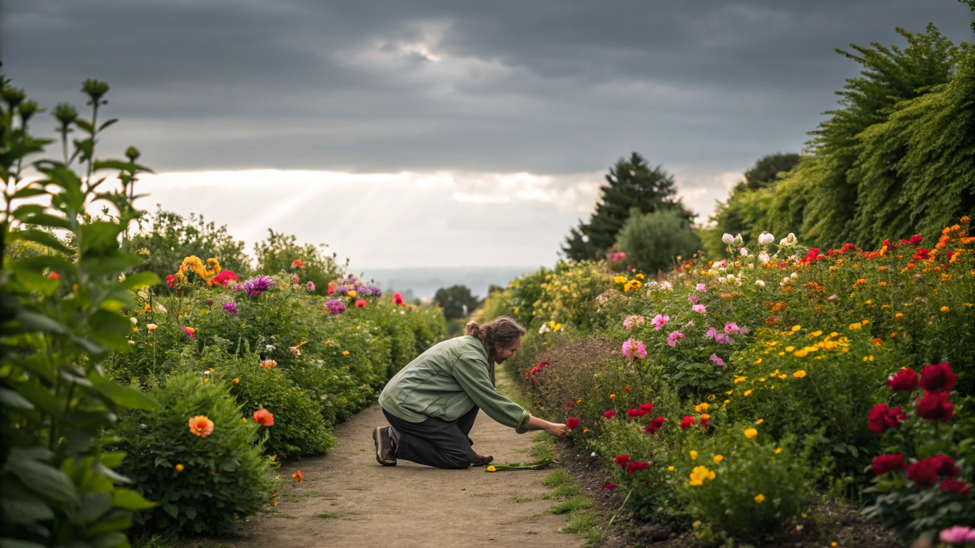 Summer Mindful Flower Pressing
