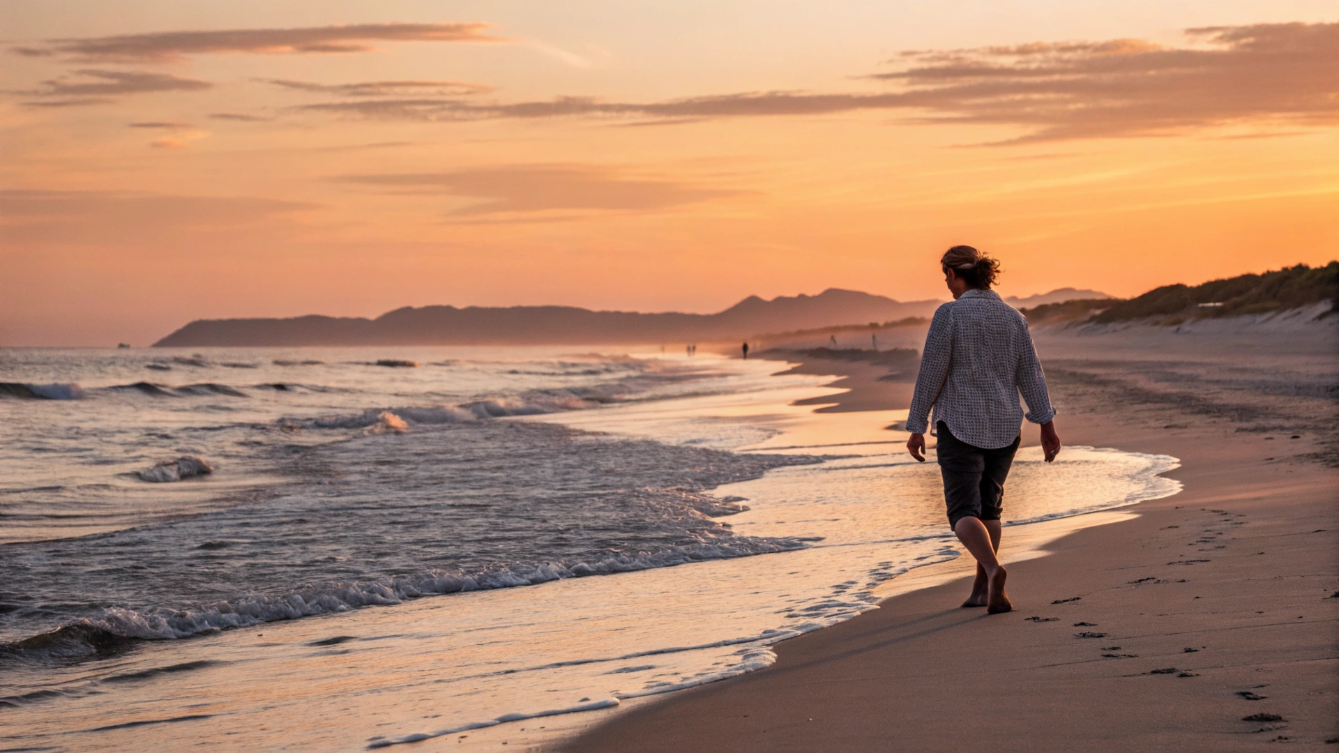 Summer Mindful Sunset Stroll