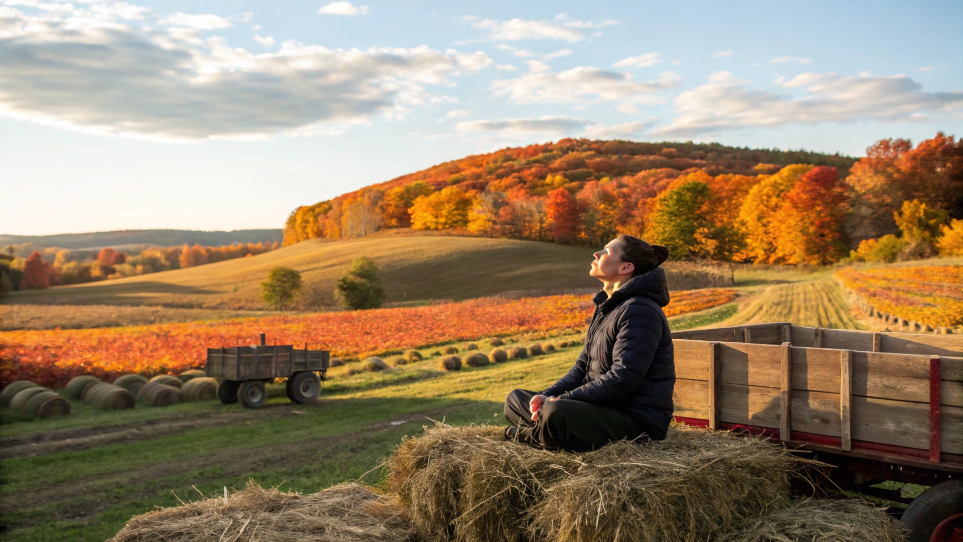 Autumn Mindful Hayride Meditation