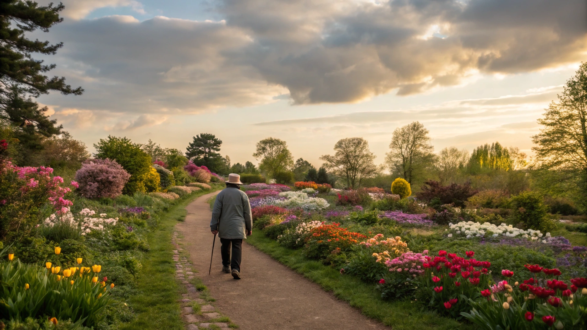 Spring Mindful Garden Strolling