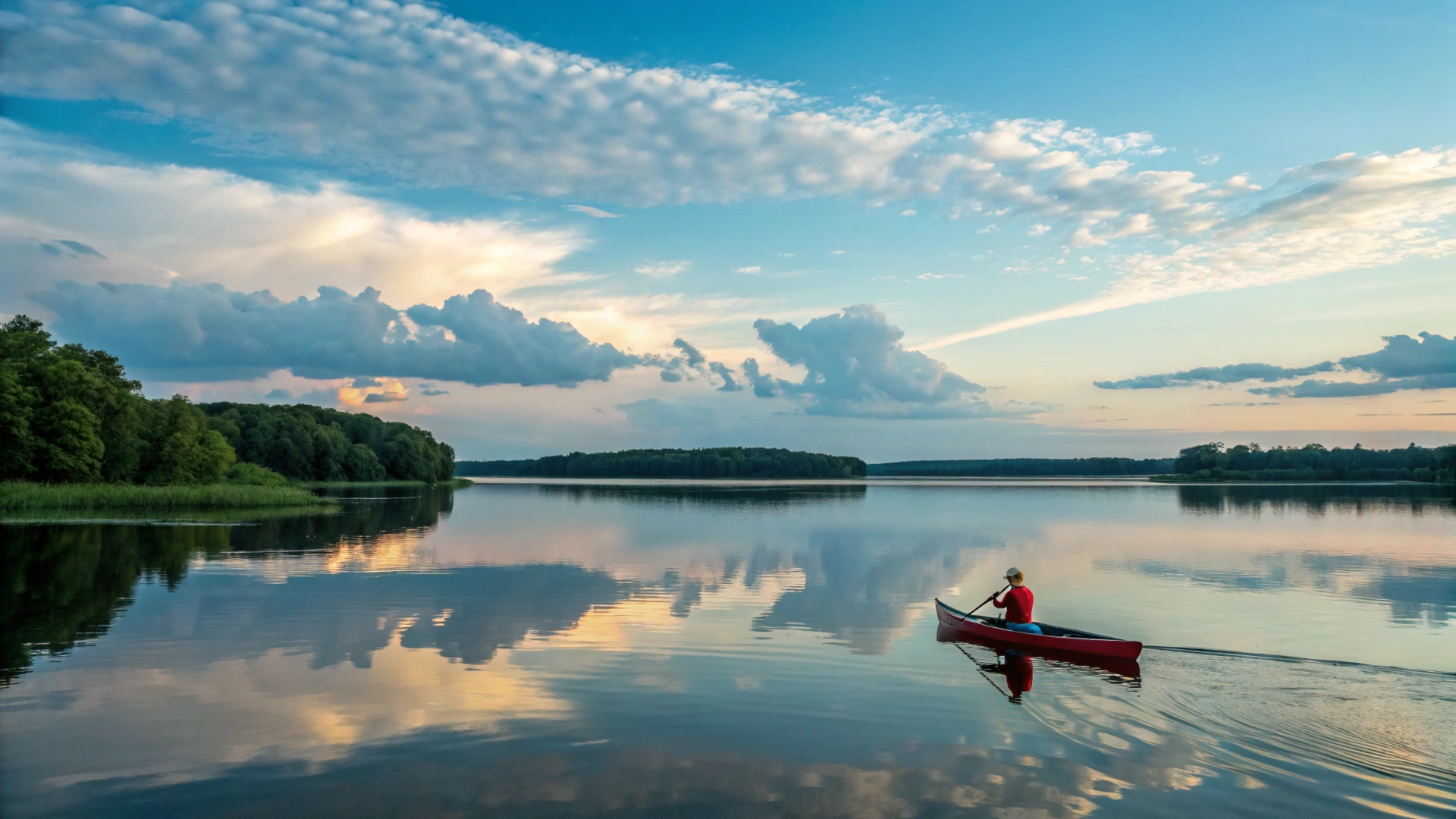 Summer Mindful Canoeing