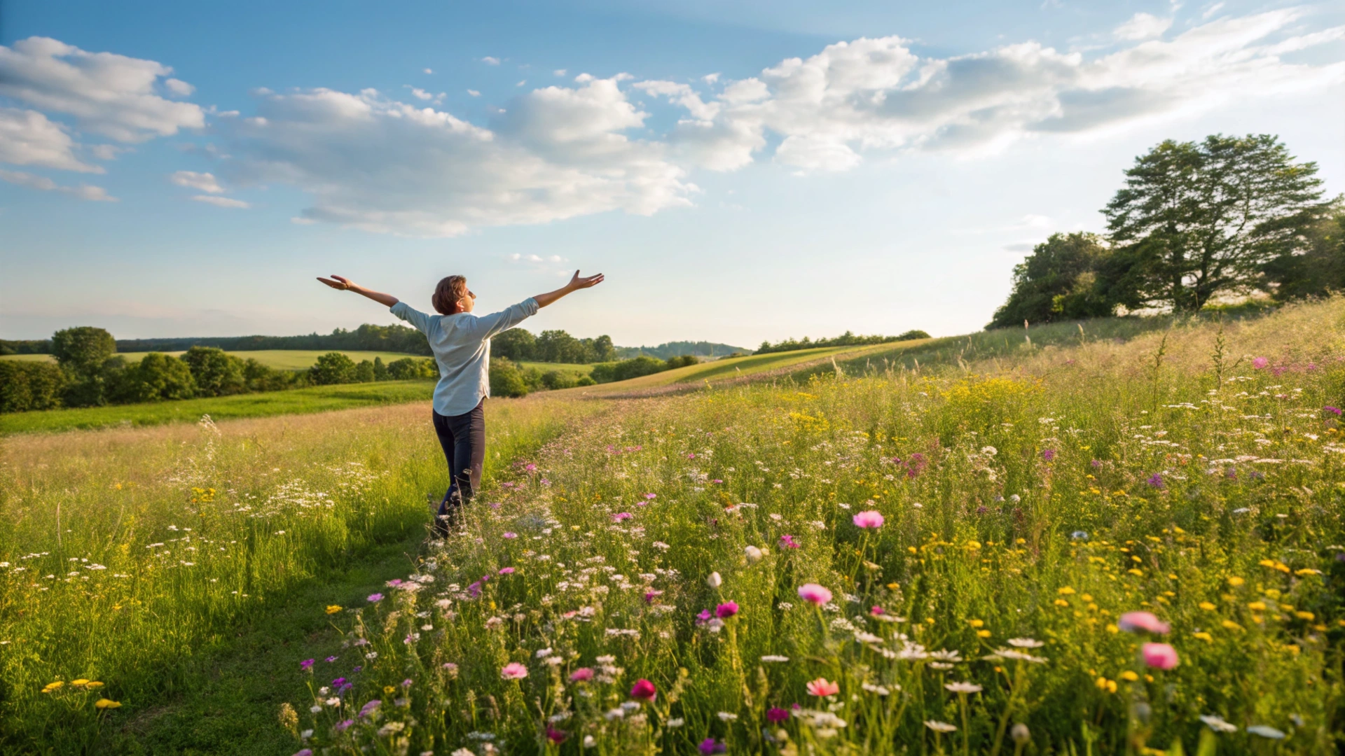 Summer Mindful Meadow Stretching
