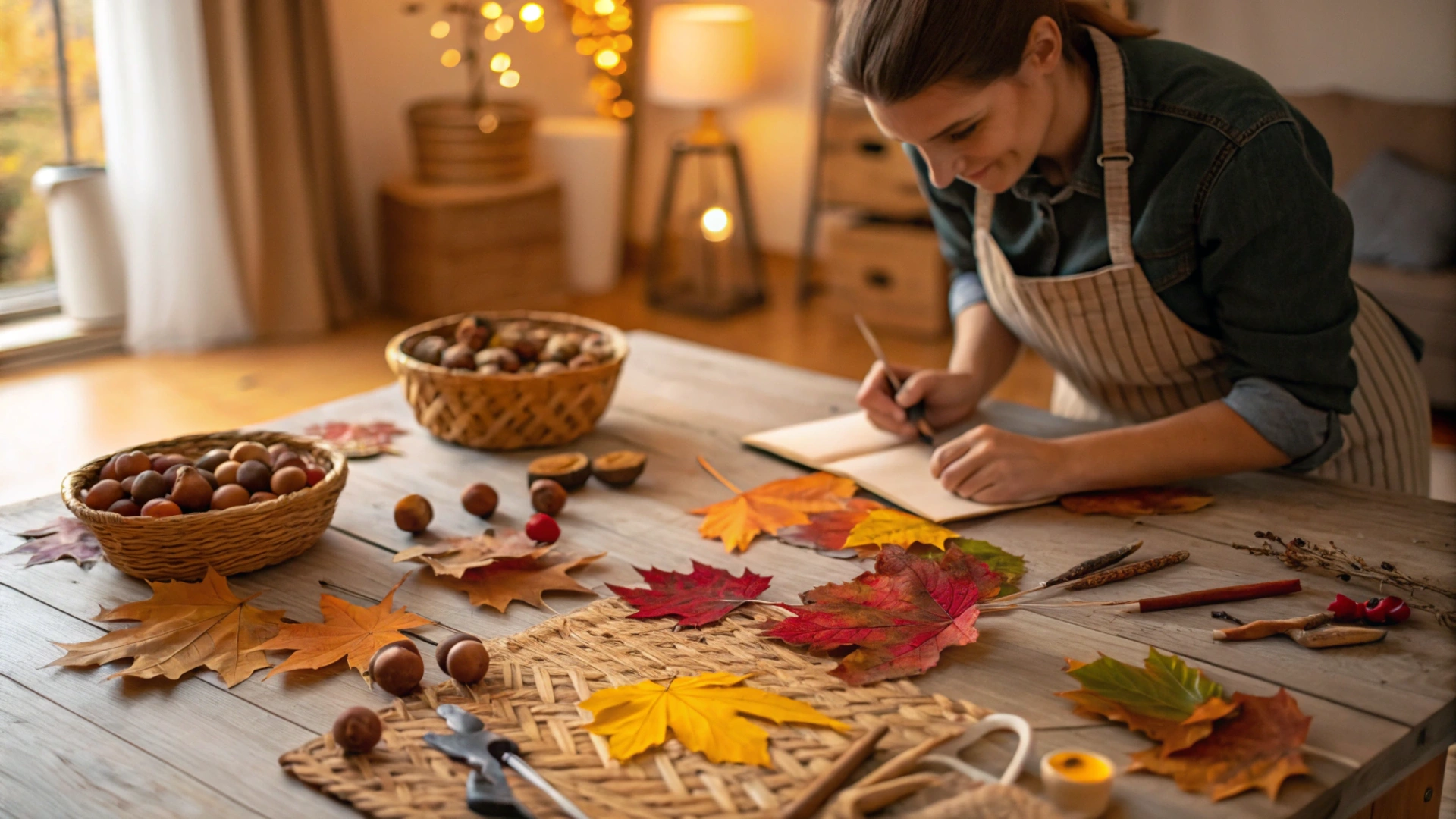 Creative Autumn Mindful Nature Crafting